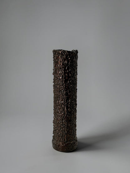 Brutalistische Bronze Vase