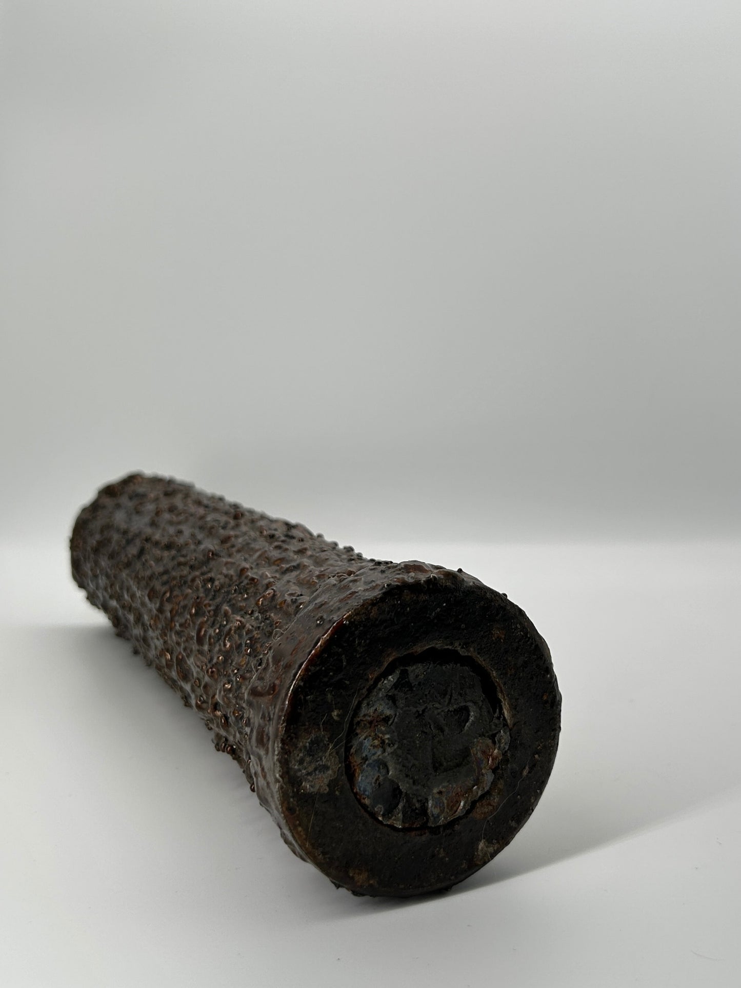 Brutalistische Bronze Vase