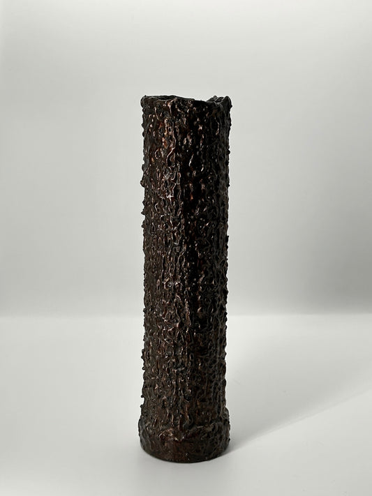 Brutalistische Bronze Vase