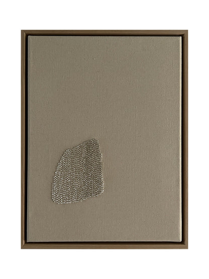 Mountain 2, Handgesticktes Original Kunstwerk auf Leinwand