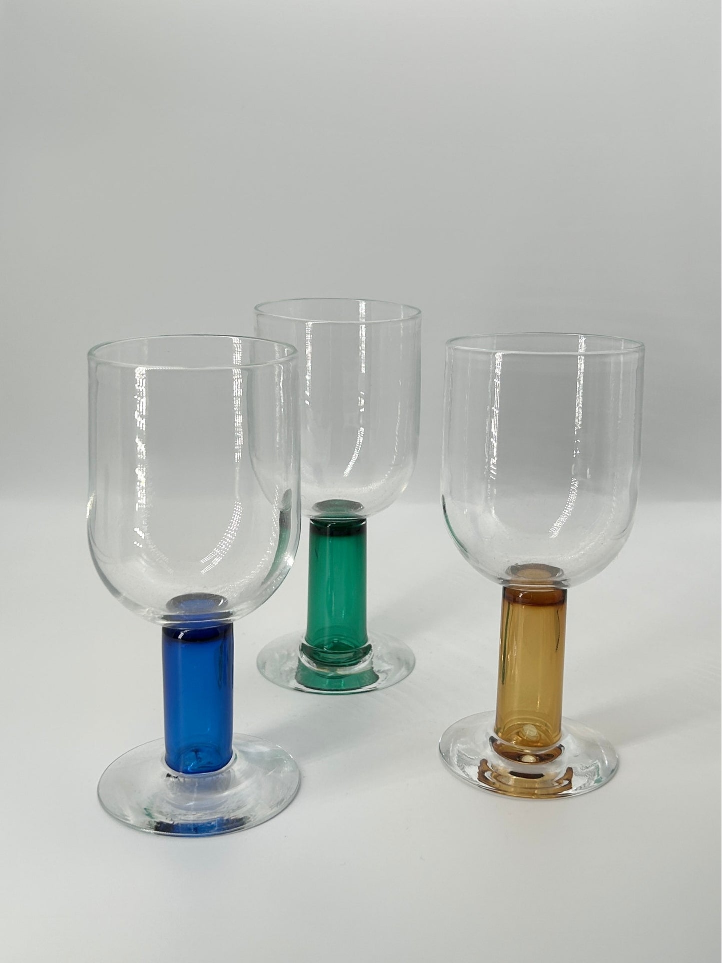 Mouth-Blown Michael Kramer Glasses 1998