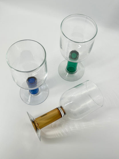 Mouth-Blown Michael Kramer Glasses 1998