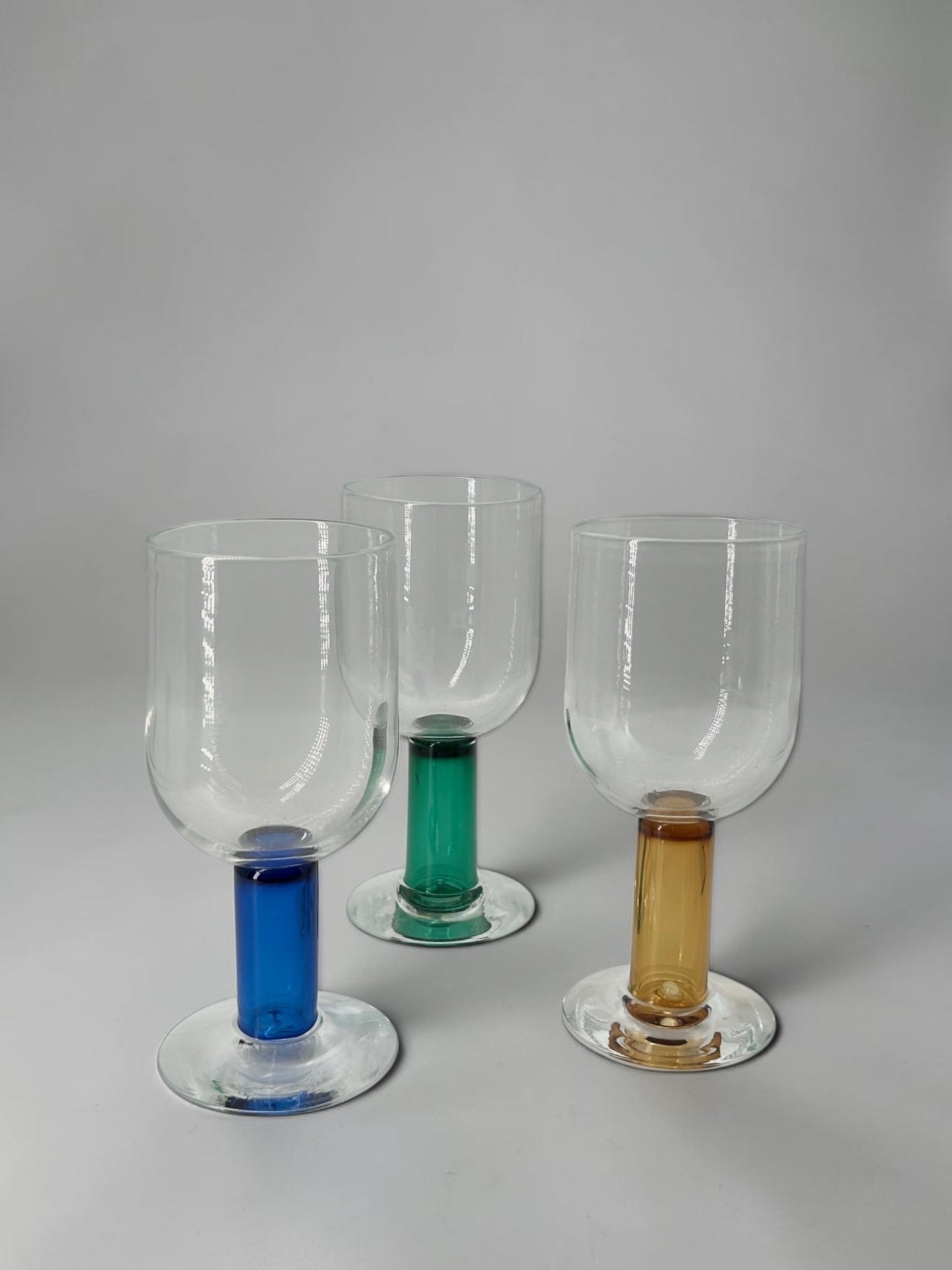 Mouth-Blown Michael Kramer Glasses 1998