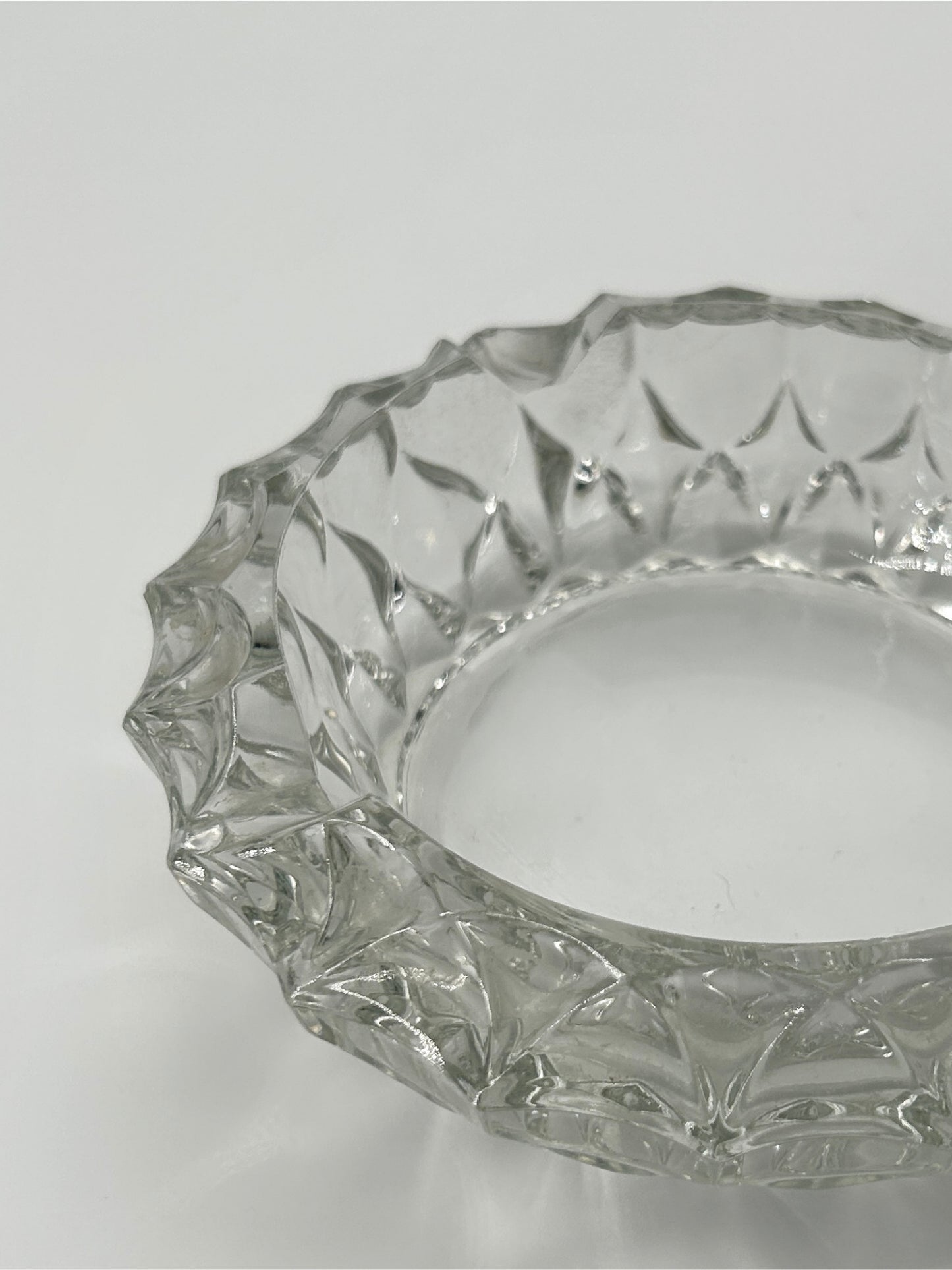 Vintage Glas Aschenbecher