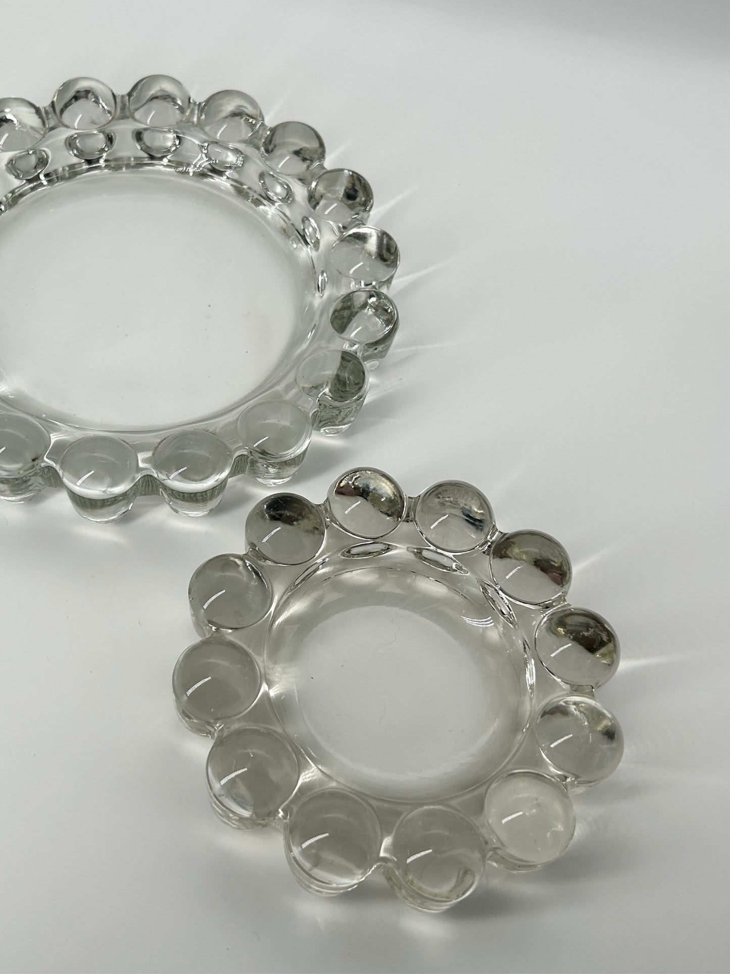 Vintage Glas Schalen Set