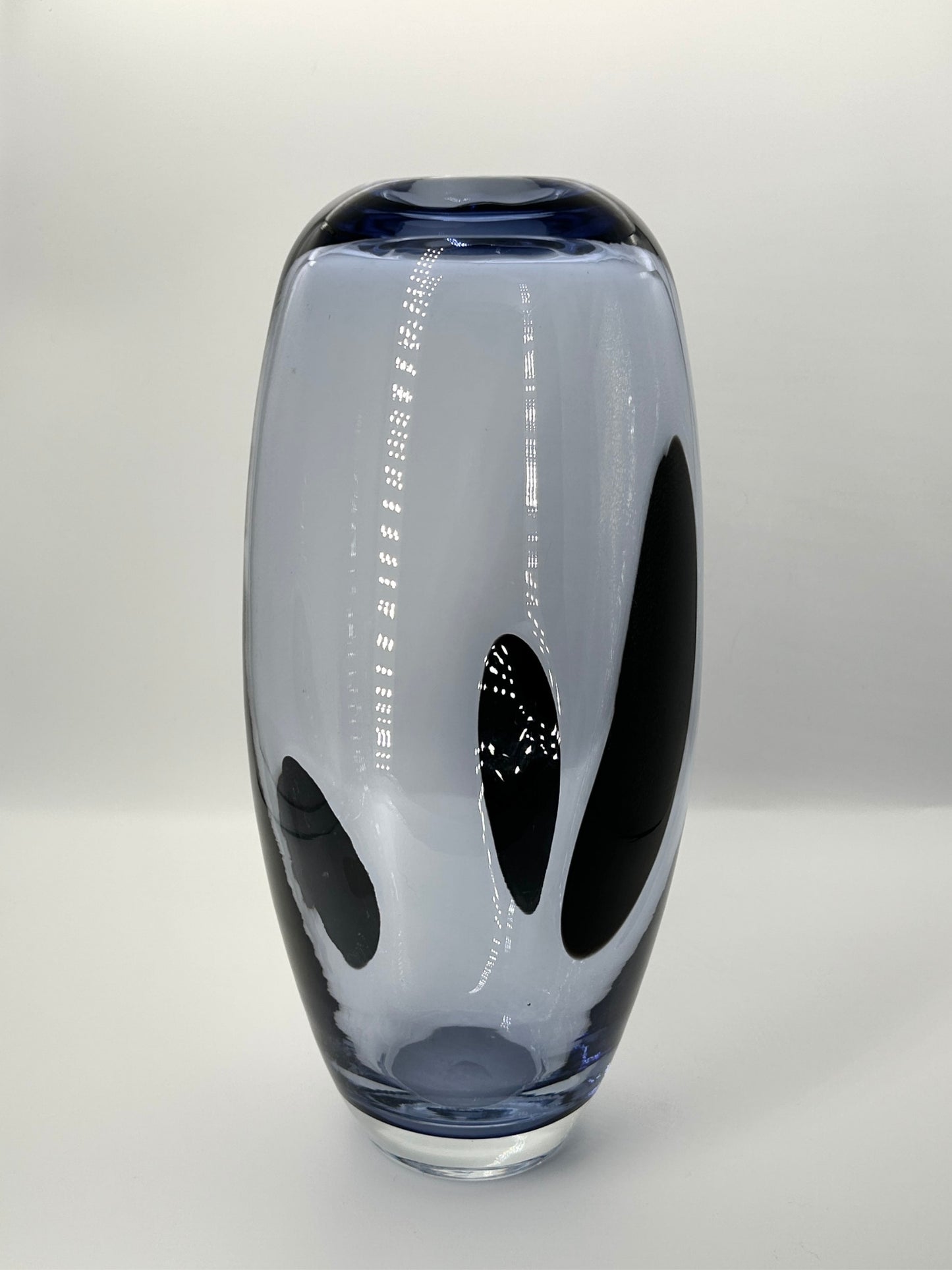 Vintage Mundgeblasene Glasvase