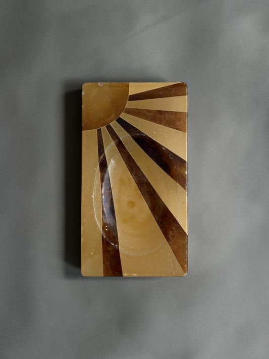 Italienische Vintage Alabaster Schale