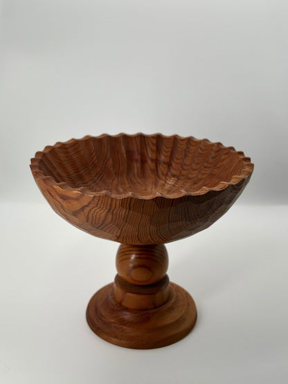 Turned wooden bowl, 1984