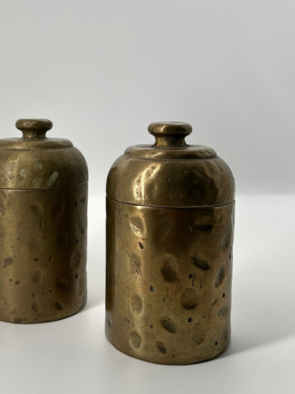 Vintage Brass Container