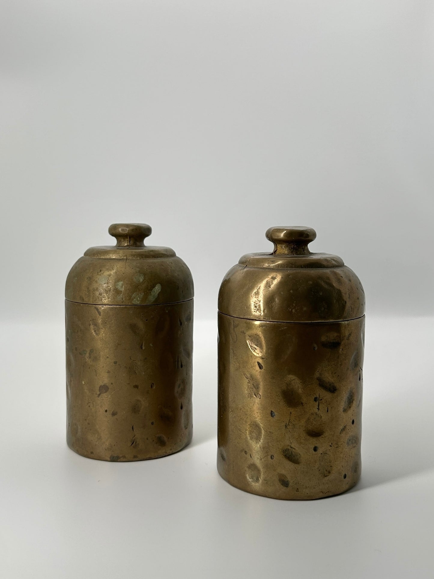 Vintage Brass Container