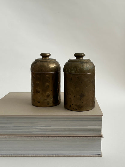 Vintage Brass Container