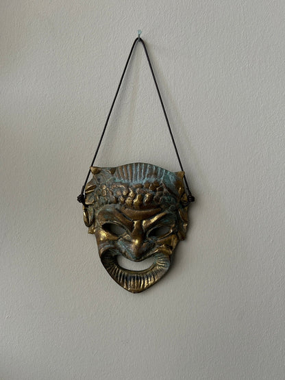 Schwere Vintage Wandmaske