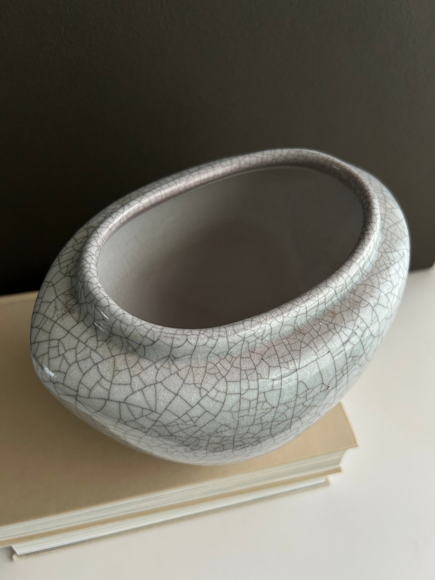 Karlsruher Majolika Vintage Vase