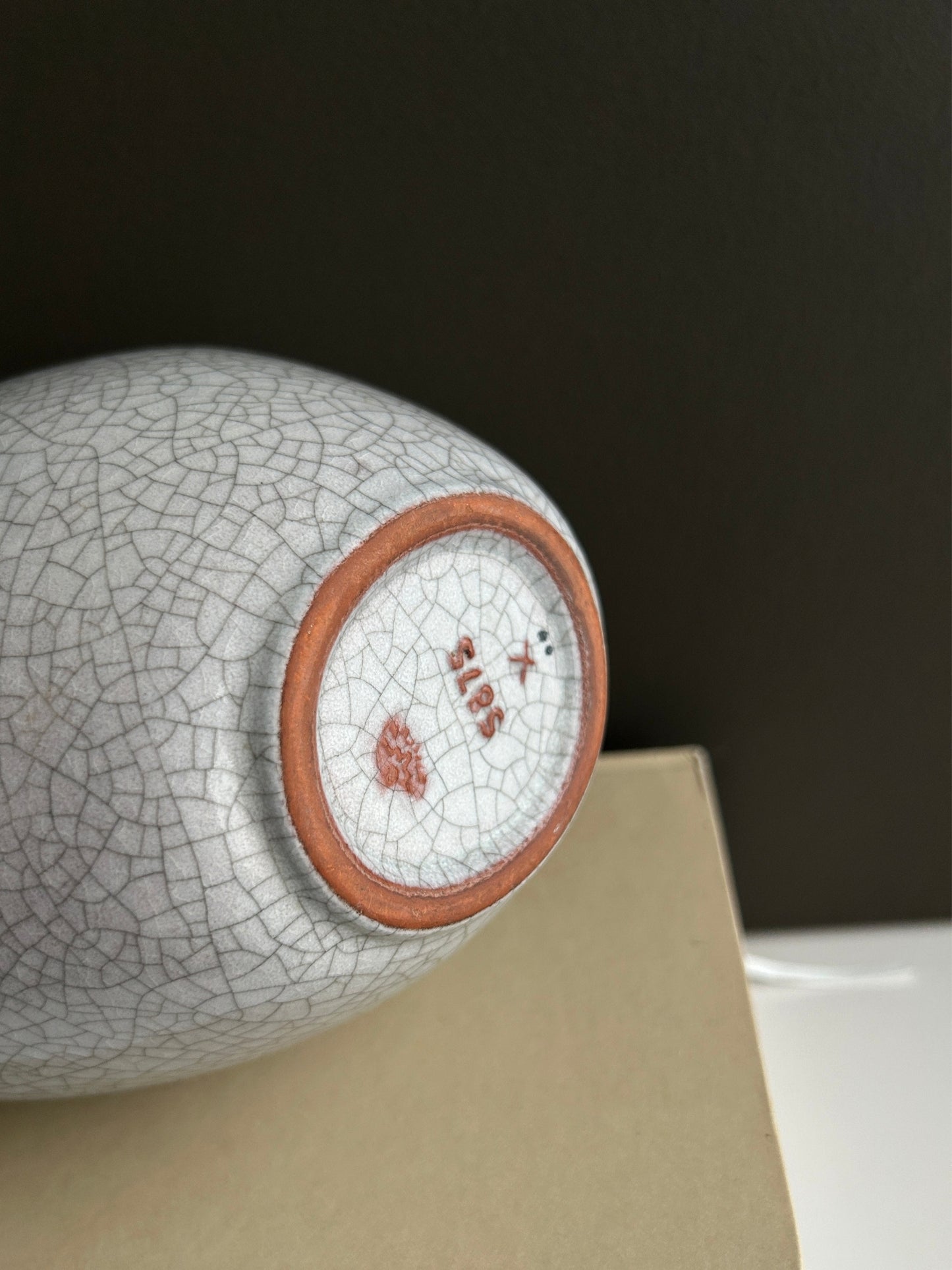 Karlsruher Majolika Vintage Vase